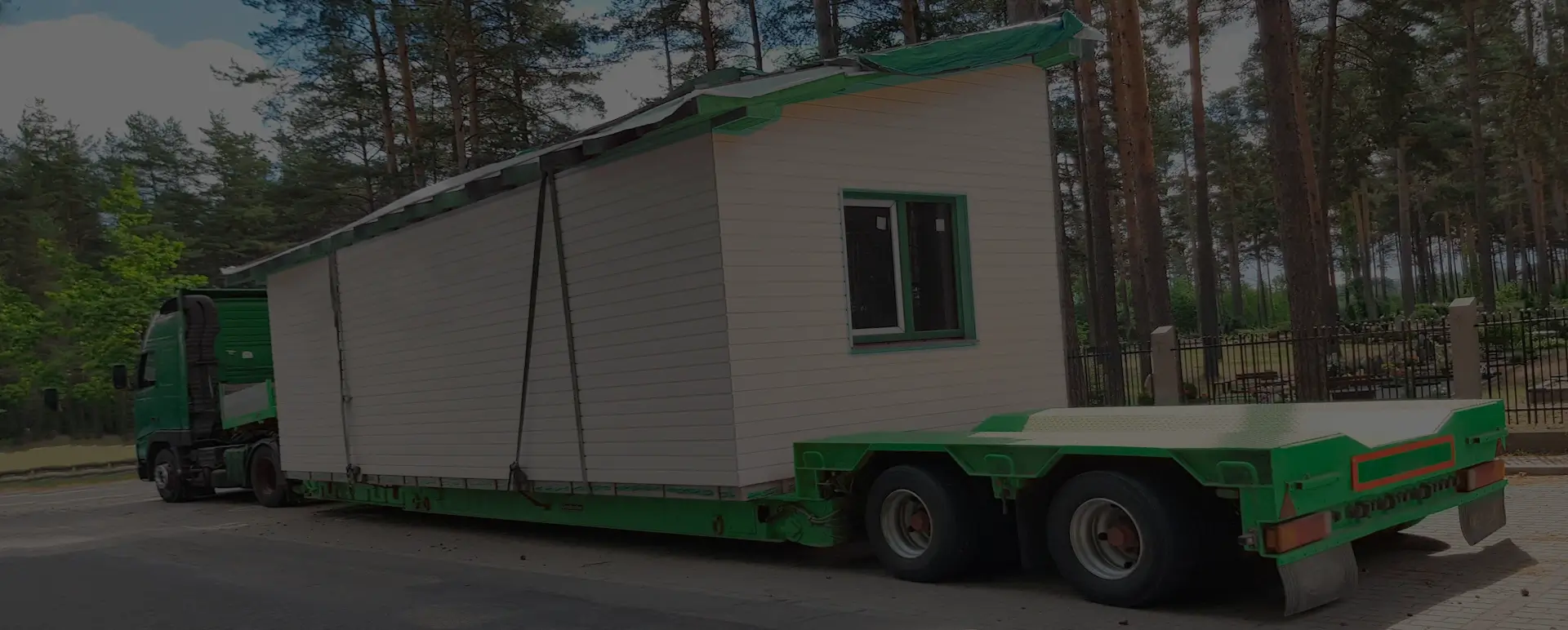 Сделать расчет цены на доставку тралом модульных домов в городе Кирово-Чепецк (Приволжский округ - Кировская область) в онлайн калькуляторе